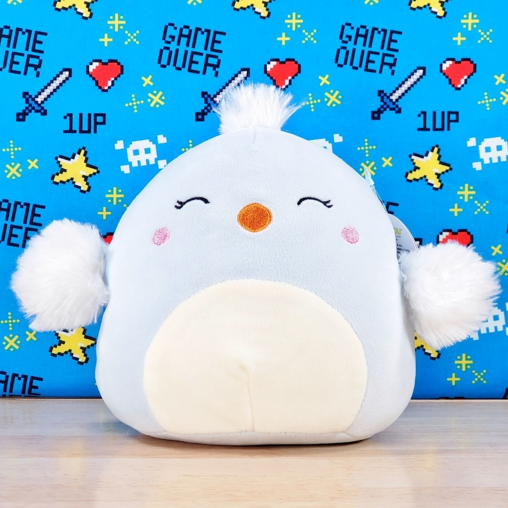 Astra the Lavender Blue Bird 7" UltraSoft Stuffed Easter Plush NWT